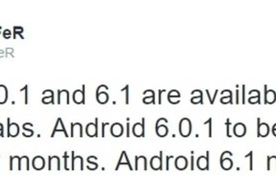 Android 6.1 стоит ждать в следующем году