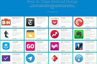 Telegram вошёл в число 16 лучших приложений в стиле Material Design по версии Google.