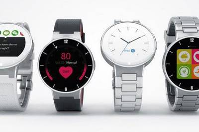 Часы Alcatel OneTouch Watch покажут на выставке CES 2015