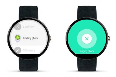 Часы на Android Wear помогут найти потерявшийся смартфон