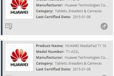 Huawei MediaPad T1 с 10-дюймовым экраном готовится к выпуску