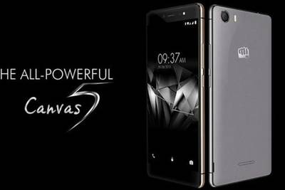 Micromax выпускает флагман Canvas 5 E481