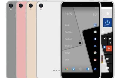 Смартфон Nokia C1 на качественном рендере