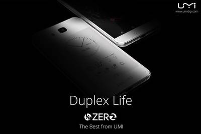 Смартфон  Zero 2 от китайской компании UMi получит второй дисплей E Ink