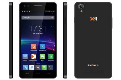 Тонкий и недорогой смартфон teXet X4 вышел в продажу