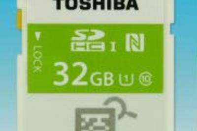 Toshiba представила первую в мире SDHC карту в мире со встроенным NFC модулем