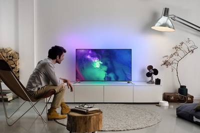 В России начались продажи навороченных телевизоров Philips серии 9100 с операционной системой Android