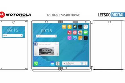 Патент Motorola показывает складной телефон с корпусом, который может удваиваться как беспроводное зарядное устройство
