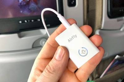 AirFly соединяет AirPods с чем-либо, что имеет разъем для наушников