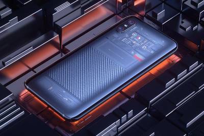 Прозрачный Mi 8 Xiaomi также имеет 3D разблокировку лица