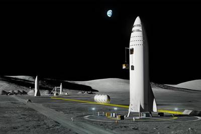 Илон Маск показал часть новой ракеты Big Falcon Rocket