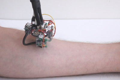 В MIT создали передвигающегося по человеческому телу робота-диагноста