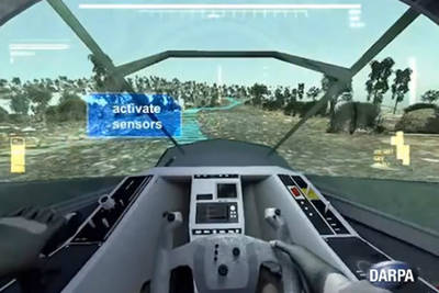 #видео дня | Внутри кабины полуавтономного танка DARPA