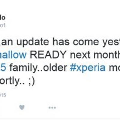 Sony Xperia Z5 перейдет на Android 6.0 в январе