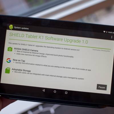 Для планшета NVIDIA Shield Tablet K1 доступно обновление до Android 6