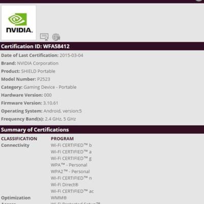 NVIDIA готовит второе поколение SHIELD Portable