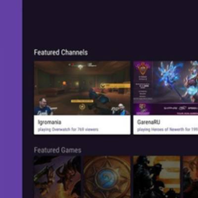 Приложение Twitch обновилось до версии 4