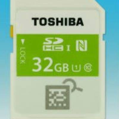 Toshiba представила первую в мире SDHC карту в мире со встроенным NFC модулем