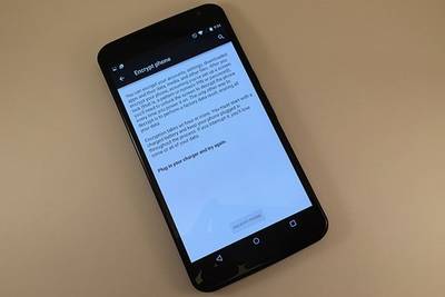 Шифрование диска по умолчанию больше не обязательно для Android 5.0