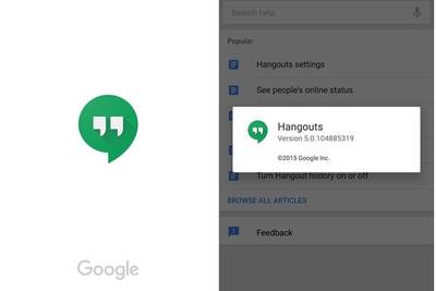 Google выпустила более быстрый Hangouts 5.0