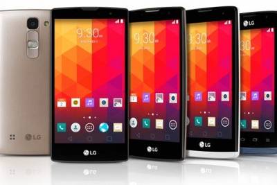 LG представила на  2015 четыре новых смартфона начального и среднего уровня: Joy, Leon, Spirit и Magna.