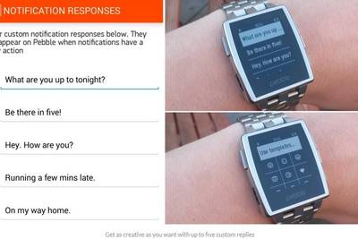 Pebble для Android и iOS, а также сами часы получили обновление программного обеспечения.
