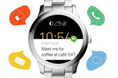Fossil представила первые часы на Android Wear