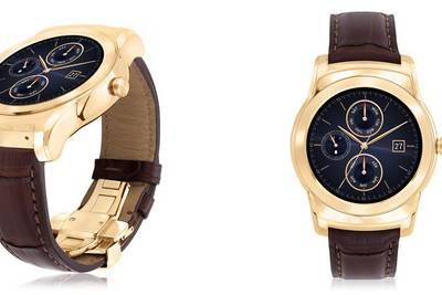 LG анонсировала золотоые Watch Urbane Luxe за $1200, с ремешком из кожи аллигатора