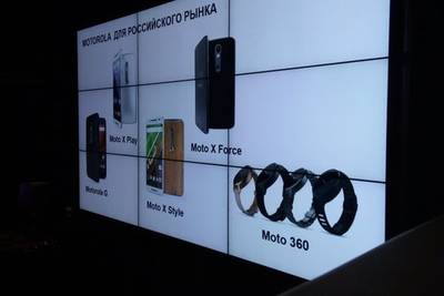 Названы устройства Motorola для российского рынка