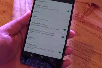 Nexus 6P и 5X получили жест для быстрого запуска камеры