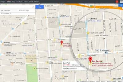 Новые карты Google Maps для Android предоставят водителю данные о месте назначения