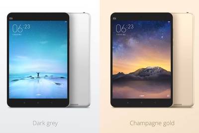 Xiaomi представила металлический планшет Mi Pad 2