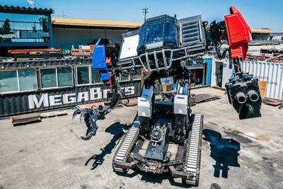 MegaBots представила полностью готового к поединку боевого робота