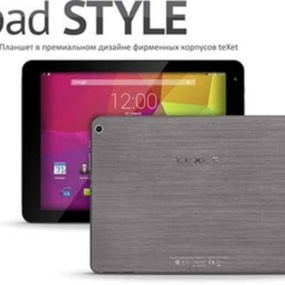 teXet выпустила планшет X-pad STYLE 10.1 3G с Hi-Fi звуком