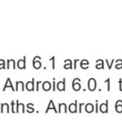 Android 6.1 стоит ждать в следующем году