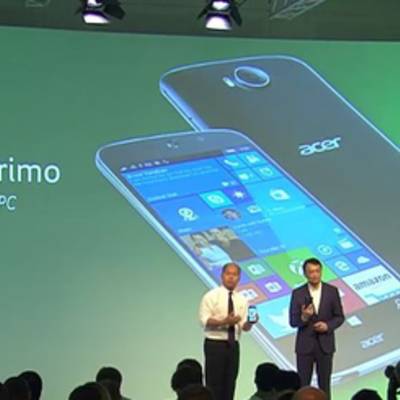 Acer Jade Primo - первый ПК-телефон!