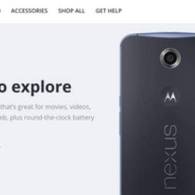 Android-смартфон Nexus 6 можно будет заказать на сайте Motorola