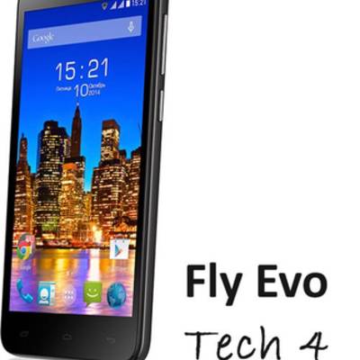 Анонсирован недорогой 4-ядерный смартфон Fly EVO Tech 4