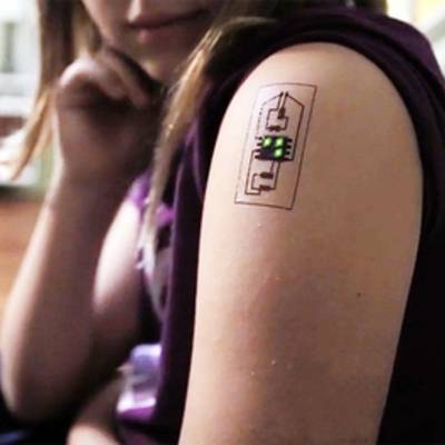 Биометрические татуировки смогут отслеживать параметры организма и местоположение человека