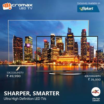 Micromax запустила продажи UHD-телевизоров