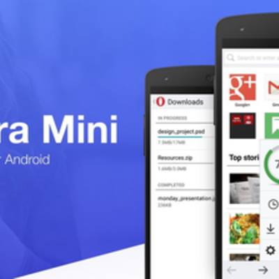 Opera Mini 8 для Android получила переработанный интерфейс