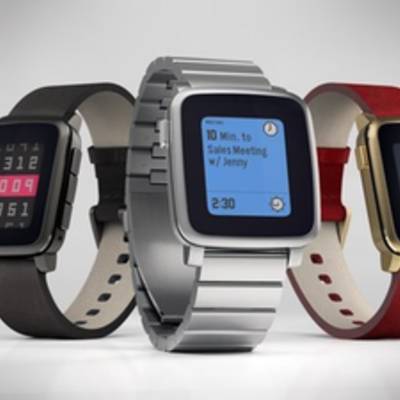 Pebble представила металлическую версию своих новых смарт-часов – Time Steel