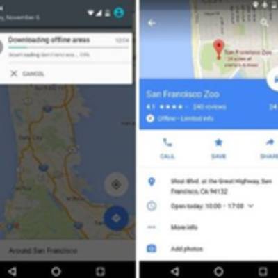 В Google Maps для Android появилась офлайн-навигация