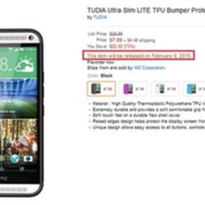 В сети засветился чехол для HTC M9