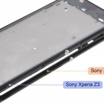 Xperia Z4 на фото: еще тоньше, но без microSD