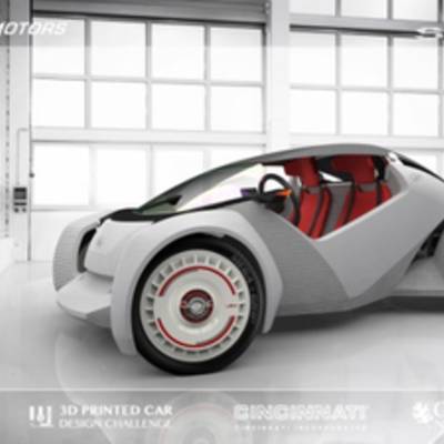 #видео | Представлен первый в мире автомобиль, напечатанный на 3D-принтере